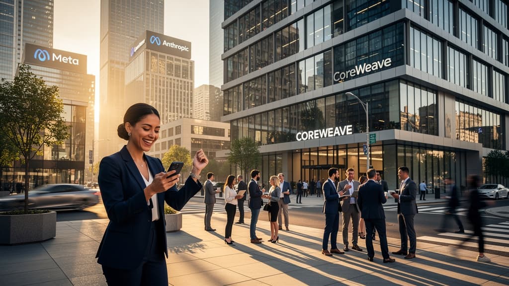 CoreWeave’s New Junk Bond Rises Following Deals with Meta and Anthropic