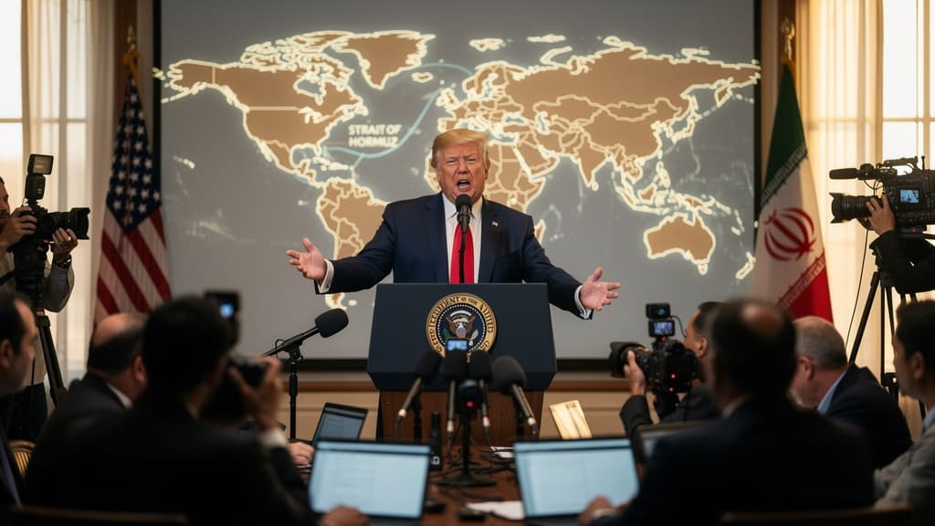 President Trump Criticizes Iran's Handling of the Strait of Hormuz
