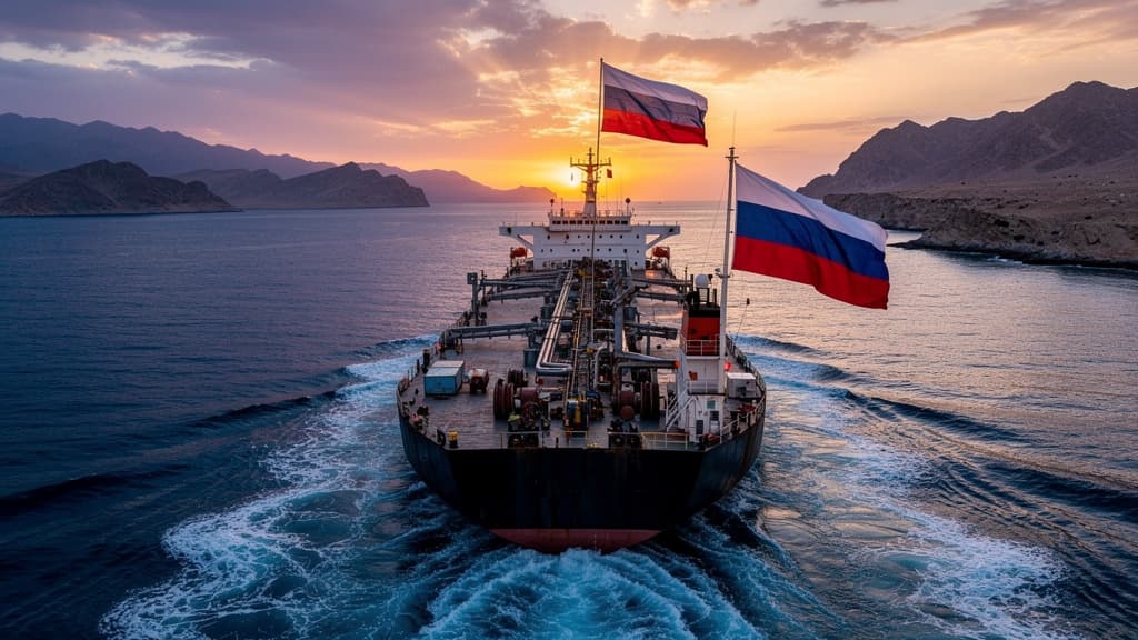 Russian-Flagged Tanker Passes Through Strait of Hormuz Amid Rising Tensions with Iran