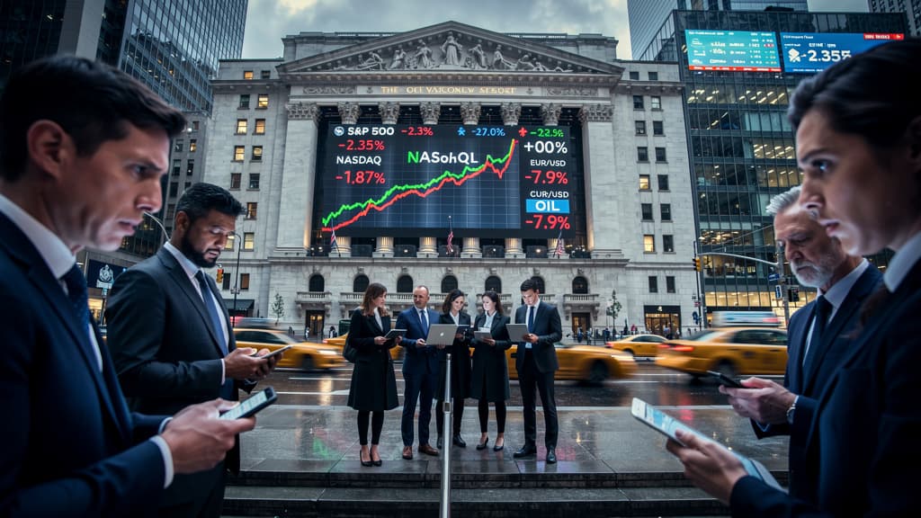 Stocks’ Relief Rally Stalls as Crude Oil Rebounds